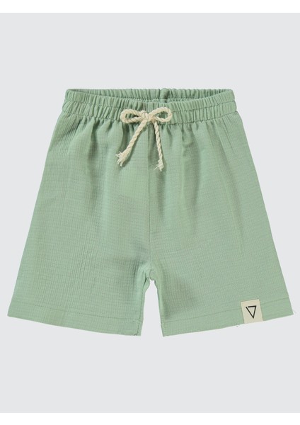 Erkek Çocuk Şort 2-5 Yaş Mint
