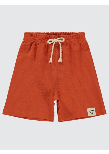 Erkek Çocuk Şort 2-5 Yaş Oranj