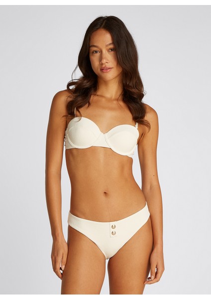 Beyaz Kadın Bikini Alt UW0UW05836YBI fiyatları