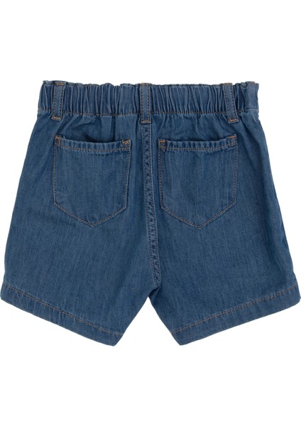 Normal Bel Relaxed Indigo Kız Çocuk Denim Şort Judy fiyatları