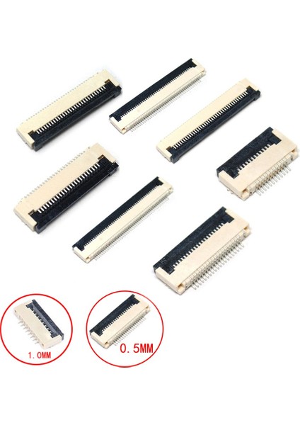1mm Fpc Soket 8pin Fpc Soket 1 Adet Klavye Soketi