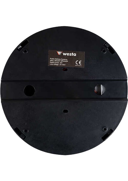 Fırsat Byr Westa WS-1119TB 13 cm Siva Üstü Si̇yah Tavan Hoparlör (4172) Yeni