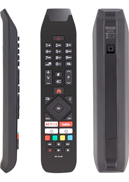 Fırsat Byr Vestel Rc 43140 H0297A Netflix-Youtube Tuşlu Tv Kumanda (4172) Yeni