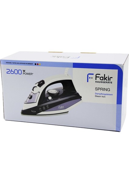 Fırsat Byr Spring Buharli Ütü Serami̇k Taban 2600w Buhar 30-120gr (4172) Yeni