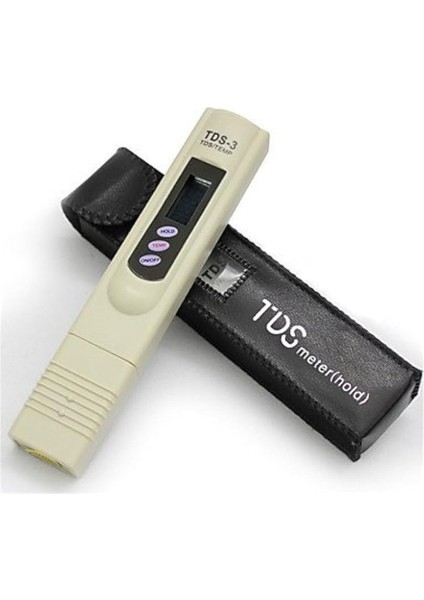 Tds Metre Su Kalitesi Ölçüm Cihazı Termometreli Tds Ölçer Tds-3