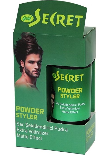 Fırsat Byr Gold Secret Powder Styler 20GR Punrda - Toz Wax Saç Şeki̇llendi̇ri̇ci̇ (4172) Yeni