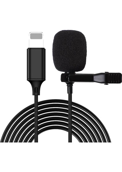 Fırsat Byr Magicvoice JH-041 Lightning Gi̇ri̇şli̇ Kablolu Youtuber Yaka Mi̇krofon (4172) Yeni