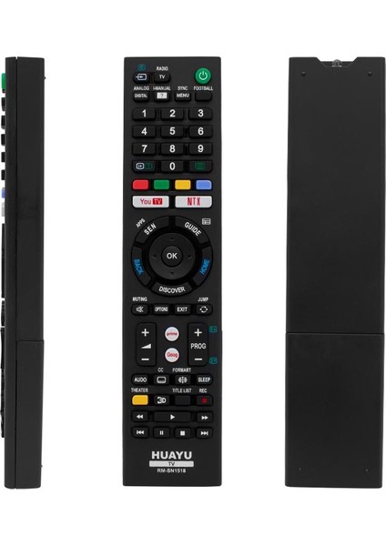 Fırsat Byr Huayu Kl RM-SN1518 Sony Netflix- Youtube Tuşlu Universal Lcd-Led Tv Kumanda (4172) Yeni