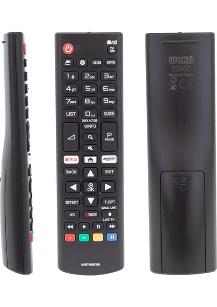 Fırsat Byr Lg Netflix-Amazon Tuşlu Lcd-Led Tv Kumanda (AKB75095308CAS65BN708) (4172) Yeni
