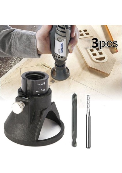 Dremel ve Benzeri Mini Taşlama Için Dik Delme ve Karbür Uç Fayans Kesme Derz Temizleme Cnc Karbit