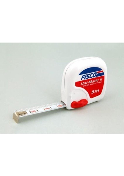 Fısco 5m Uzunluk Metre Uni Matic 2 UM5M Made In Turkey Fisko Metreleri Metreler Fisko Agmair Agm Ai modelleri