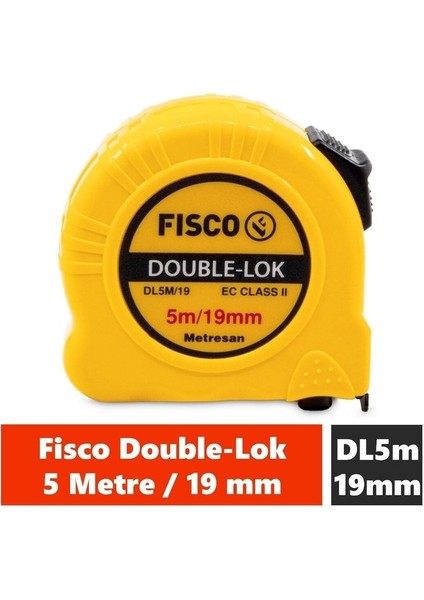 Metre 5*19 Fısco Double Lok