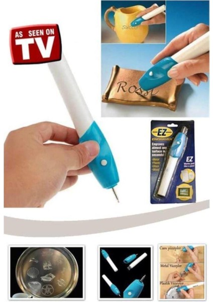 Gravür Oyma Kalemi (Metal, Ahşap, Cam) Ez Engraver