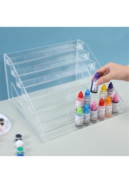 Şeffaf Akrilik Boya Düzenleyici (7 Katmanlı), El Sanatları Boya Düzenleyici Rafı (Yurt Dışından) indirimleri