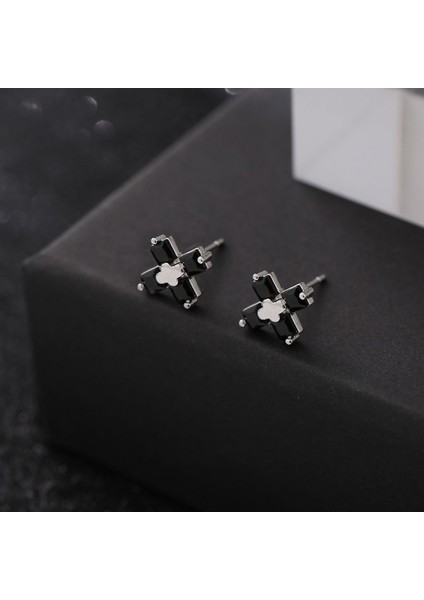 Küpe Erkek S925 Gümüş Küpe Gelgit Retro Küpe (Yurt Dışından)