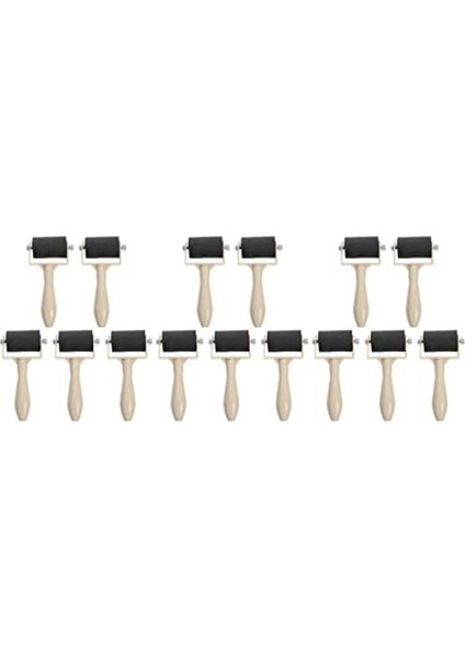 Baskı Rulo Boya Fırçası Mürekkep Aplikatörü Yağlıboya Aracı, 15 Adet (Yurt Dışından) modelleri