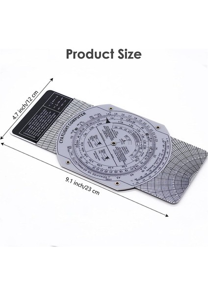 E6B Uçuş Bilgisayarı Havacılık Çizici Dairesel Hesap Cetveli (Yurt Dışından) fiyatları