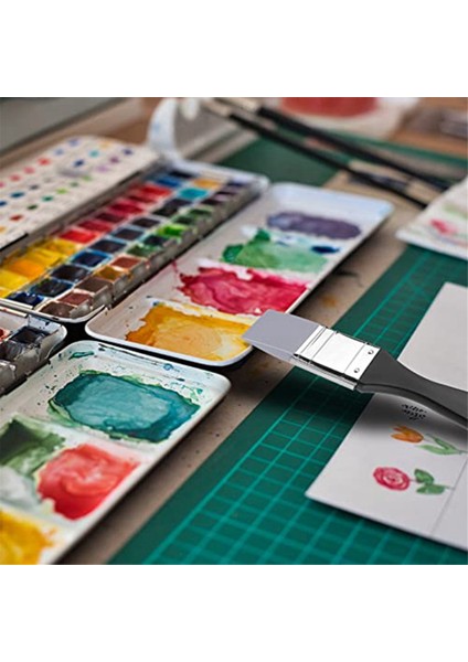 2 Adet Düz Silikon Boya Fırçaları, Geniş ve Dar Silikon Şekillendirici Fırça (Yurt Dışından) fiyatları