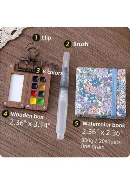 Seyahat Boya Paleti, Mini Suluboya Boya Seti, Taşınabilir Boya Paleti (Yurt Dışından) indirimleri