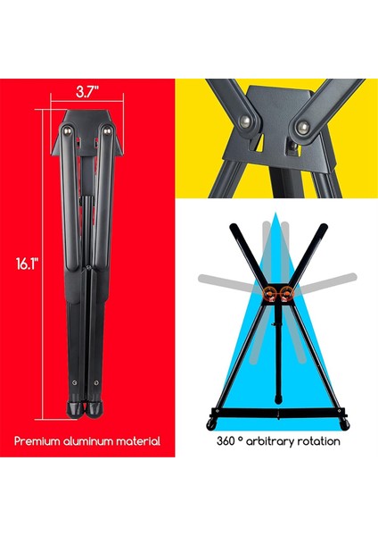 1 Adet Masaüstü Şövale, Boyama ve Sergileme Için Metal Şövale Standı (Yurt Dışından) modelleri