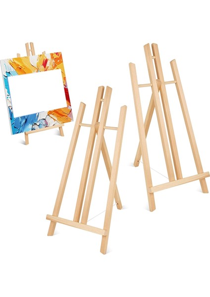 2 Adet 17 Inç Masaüstü Şövale, Boyama Için Şövale Standı (Yurt Dışından)