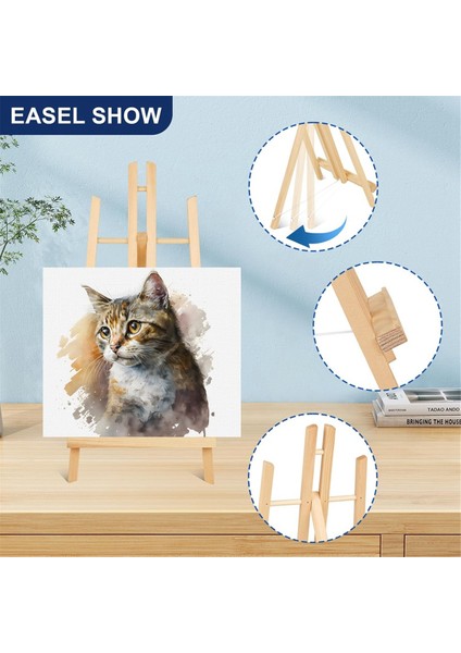 2 Adet 17 Inç Masaüstü Şövale, Boyama Için Şövale Standı (Yurt Dışından) fırsatları