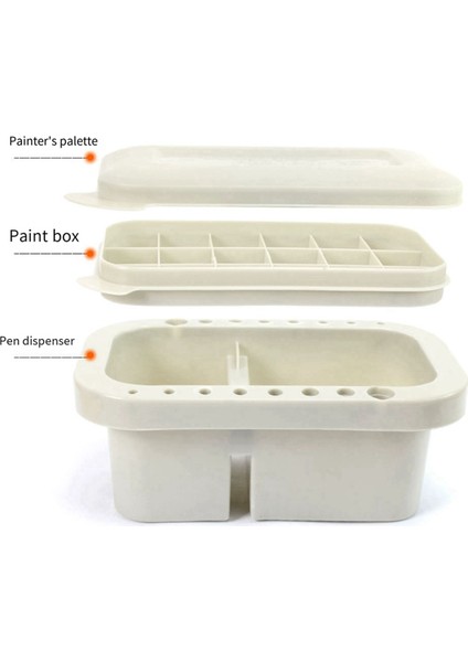 2 Adet Taşınabilir Çok Amaçlı Fırça Fıçısı (Yurt Dışından) indirimleri