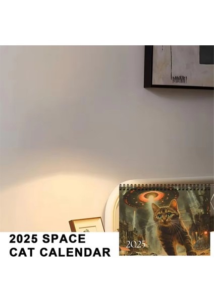 2025 Kedi Takvimi Komik Takvim (Yurt Dışından)