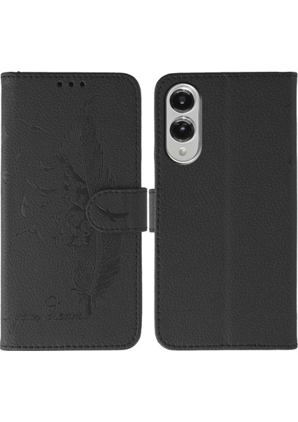 Samsung Galaxy S25 Edge Pu Deri Cüzdan Telefon Kılıfı (Yurt Dışından)