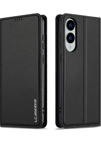 Samsung Galaxy S25 Edge Pu Deri Cüzdan Standı Koruyucu Telefon Kılıfı (Yurt Dışından)
