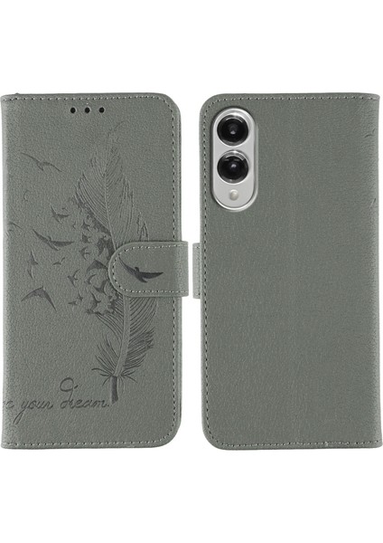 Samsung Galaxy S25 Edge Pu Deri Cüzdan Telefon Kılıfı (Yurt Dışından)