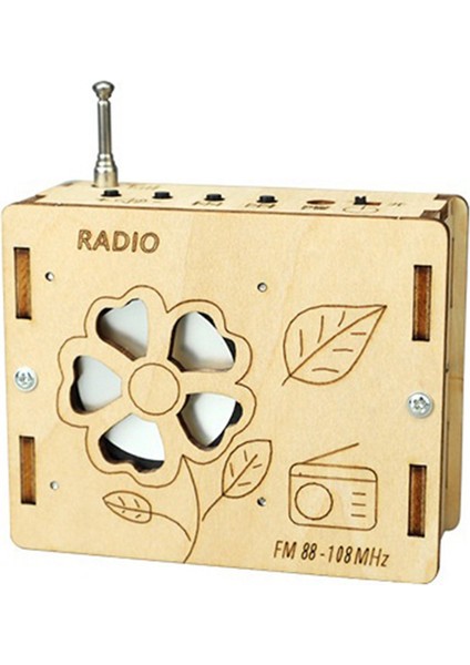 Kendin Yap Fm Radyo Modeli Ahşap Bilim Deney Kitleri Bilim Öğrenme (Yurt Dışından)