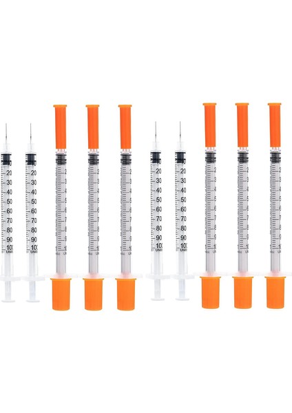 1cc Şırıngalar ve 30G 5/16 Inç Iğne (Yurt Dışından)