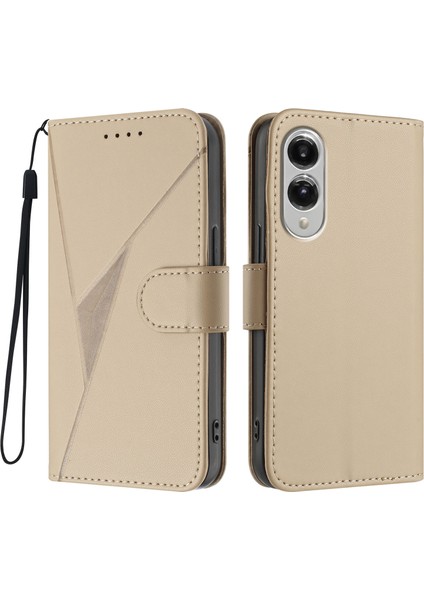 Samsung Galaxy S25 Edge Deri Telefon Kılıfı ve Kordonu (Yurt Dışından)