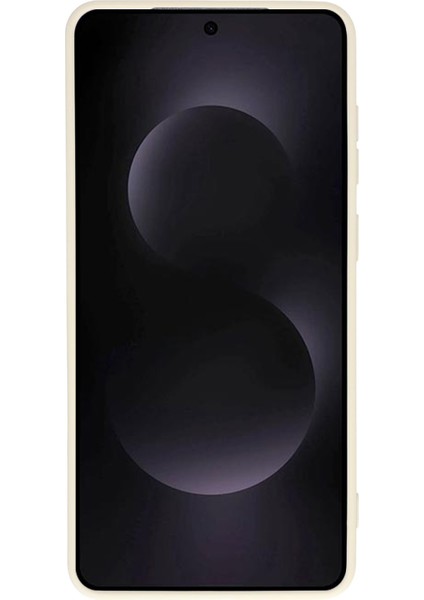 Samsung Galaxy S25 Edge Tpu Arka Yumuşak Çizilmez Fiber Astarlı Telefon Kılıfı (Yurt Dışından)