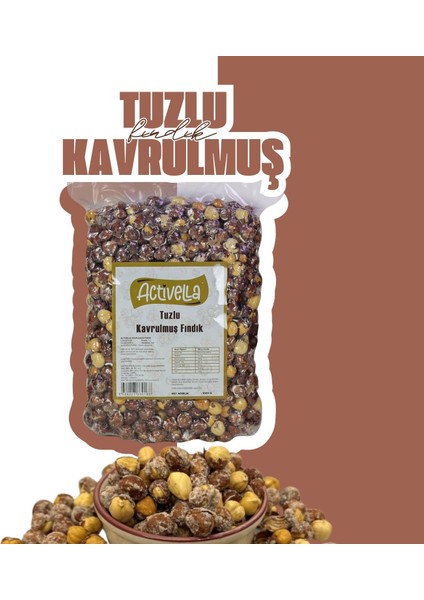 Tuzlu Kavrulmuş Iç Fındık 1000 gr modelleri