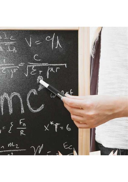 Öğretmenler Için 2 Adet Alüminyum Alaşımlı Tebeşir Tutucu Tebeşir Seti (Yurt Dışından)