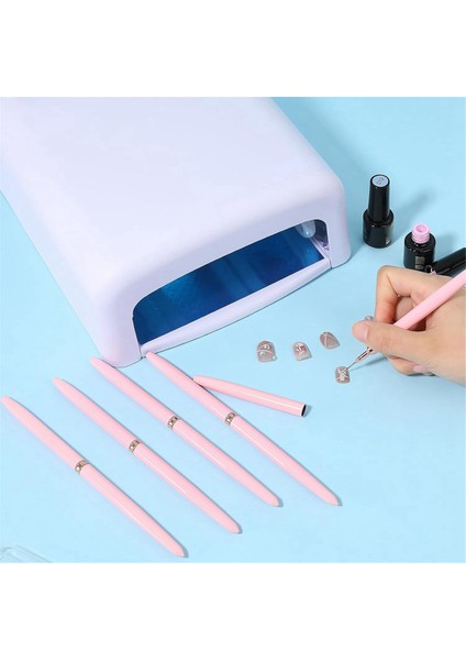 Tırnak Sanatı Liner Fırçaları, 5 Parça Boyama Tırnak Sanatı Fırça Seti Çizim Aracı (Yurt Dışından)