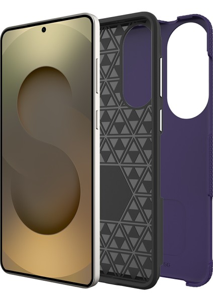 Samsung Galaxy S25 Edge Tpu + Pc Dört Köşe Düşmeye Karşı Telefon Kılıfı (Yurt Dışından)