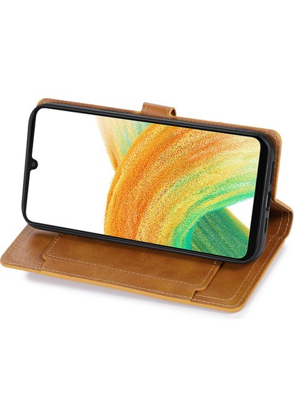Samsung Galaxy S25 Edge Fermuarlı Kapaklı Deri Telefon Kılıfı Kart Tutucu ile (Yurt Dışından)