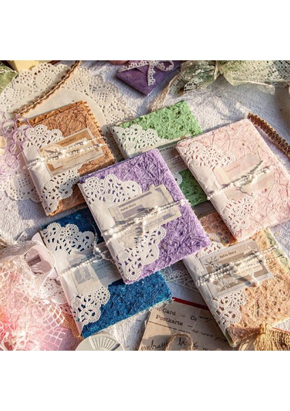 96 Yaprak Dokulu Scrapbook Kağıdı ve File Kumaş Çeşitli Seti, (Yurt Dışından)
