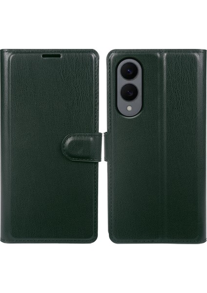 Samsung Galaxy S25 Edge Stand Kılıf Ince Telefon Kılıfı Cüzdanlı (Yurt Dışından)