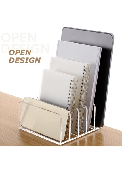 Bookends Kitaplık Depolama Rafı Kitap Destek Standı Masa Düzenleyici (Yurt Dışından)