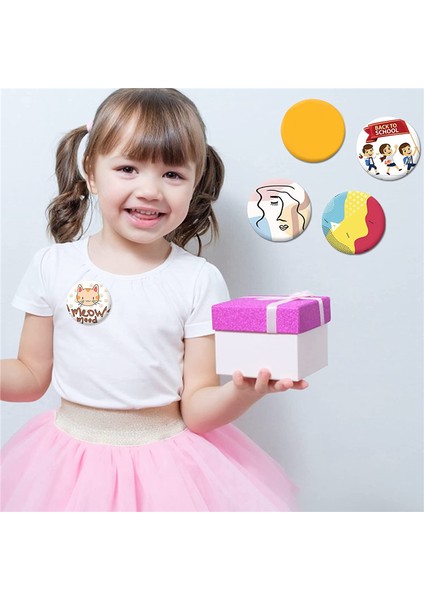 Boş Yapım Malzemeleri 58MM Metal Düğme Rozet Yapım Kitleri (Yurt Dışından)