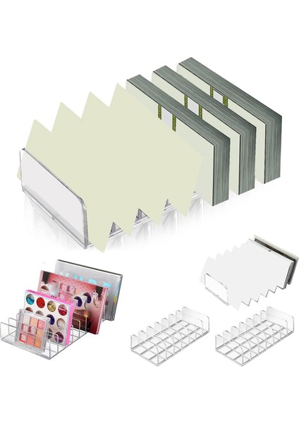 4'lü Paket Akrilik Para Düzenleyici Nakit Tepsileri (Yurt Dışından)