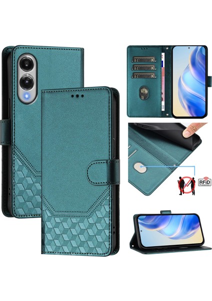Samsung Galaxy S25 Edge Honeycomb Rfıd Engelleme Deri Telefon Kılıfı Kayışlı (Yurt Dışından) fiyatları
