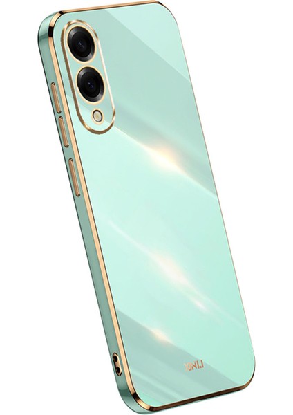 Samsung Galaxy S25 Edge Tpu Telefon Kılıfı Elektrokaplama Çerçeveli (Yurt Dışından)
