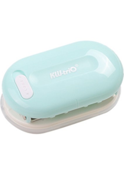 Kw-Trio 3 Delikli Kağıt Delgeç El Tipi Mini Delgeç Yeşil (Yurt Dışından)