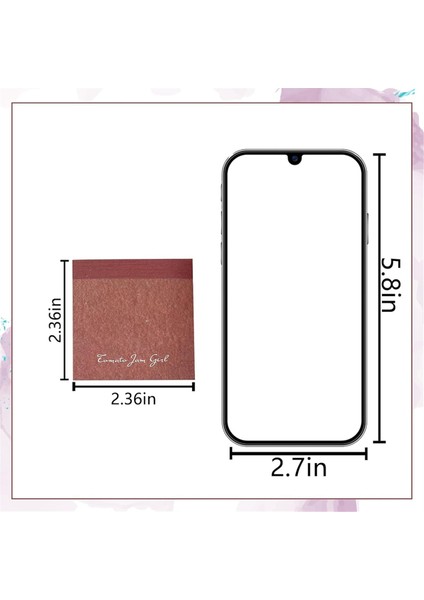 300 Yaprak Vintage Scrapbook Kağıdı, 2,4x2,4 Inç Günlük Malzemeleri (Yurt Dışından)