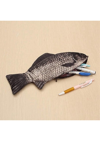 Balık Şekilli Kalem Kutusu Yenilikçi Balık Kalem Çantası Komik Kalem Kutusu (Yurt Dışından) modelleri